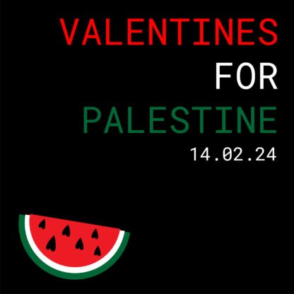 Valentines for Palestine Raffle Ticket